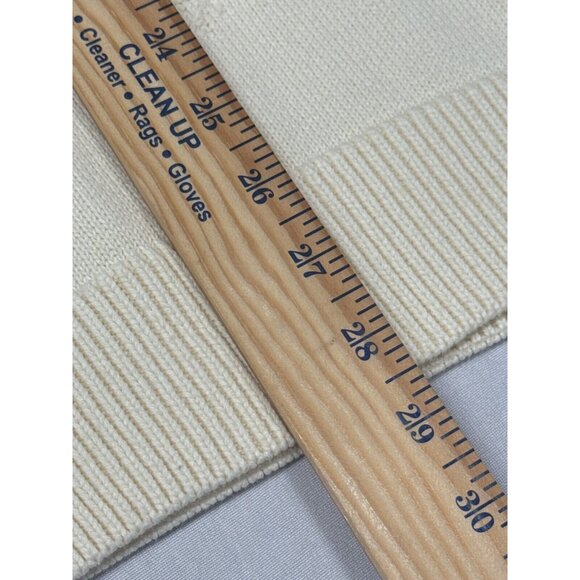 Roundtree & Yorke Mens White Slayer Holiday Pullover Sweater Size XL Long Sleeve - Picture 6 of 8